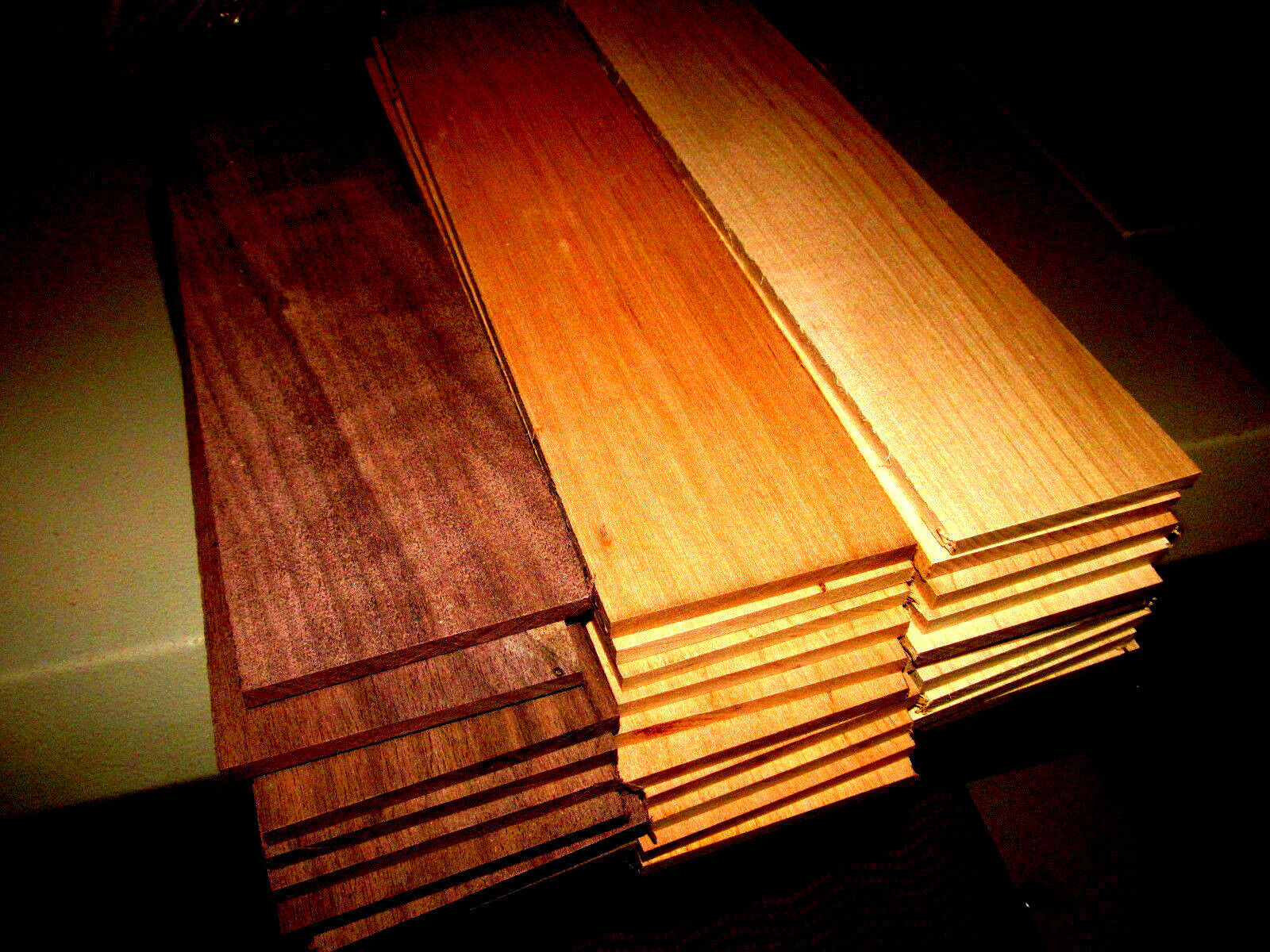 4 EACH Kiln Dried, Sanded, Walnut, Maple and Cherry Thins 12