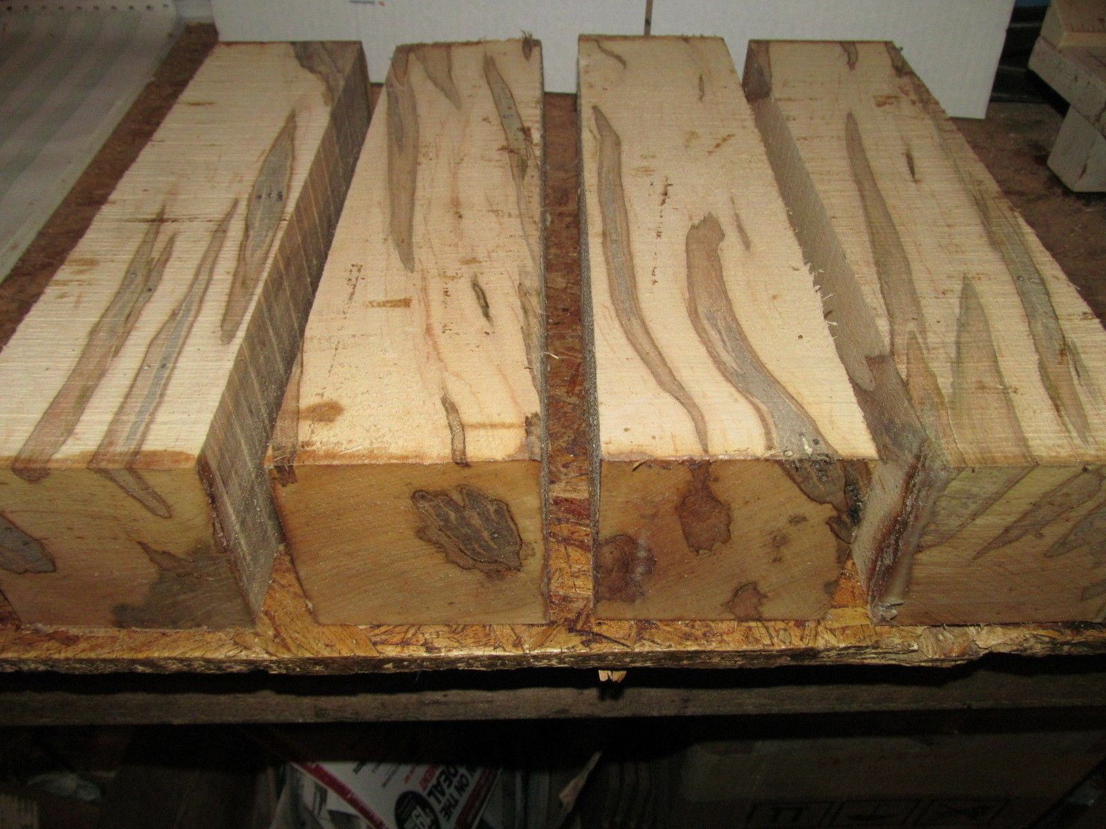 4 AMBROSIA MAPLE TURNING BLANKS 3